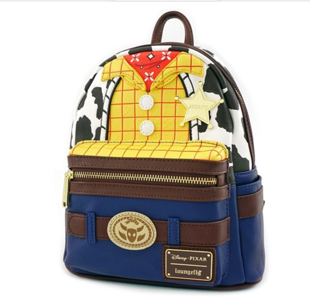 Loungefly Pixar Toy Story Woody Cosplay Mini Backpack
