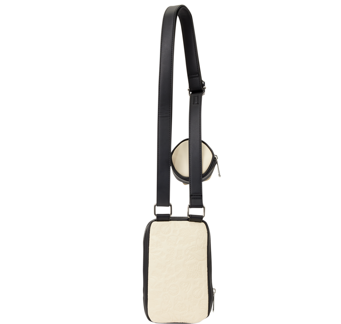 Loungefly Disney Alice in Wonderland Cell Phone Sling Crossbody Bag with Coin Bag
