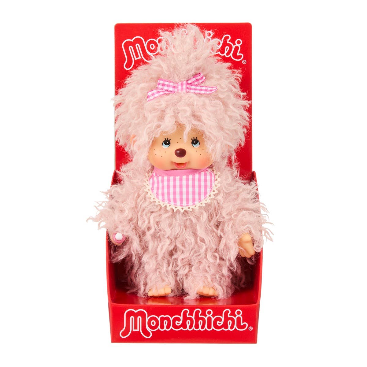 Monchhichi Girl - Fluff Pnk