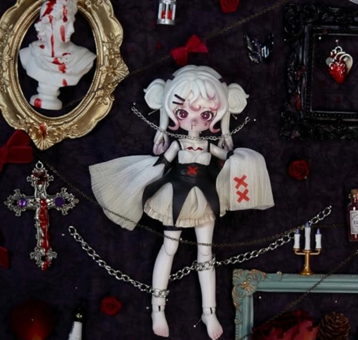 Nyssa Bizarre Nightmare Series ActionAnime Figure BJD Doll Toys