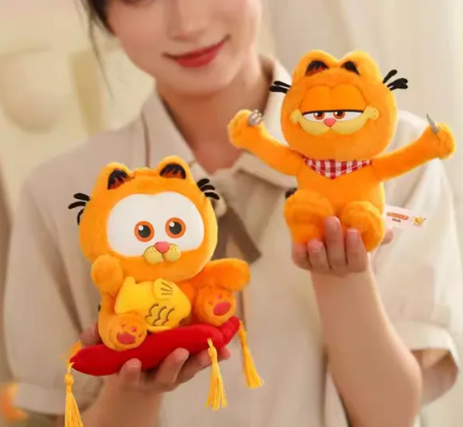 Garfield working week Plush toy Blind Box