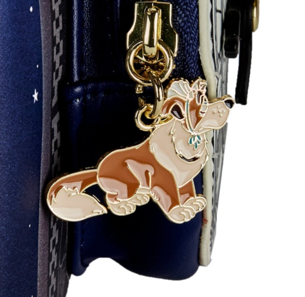 Loungefly Disney Peter Pan Clock Glow in the Dark Mini Backpack