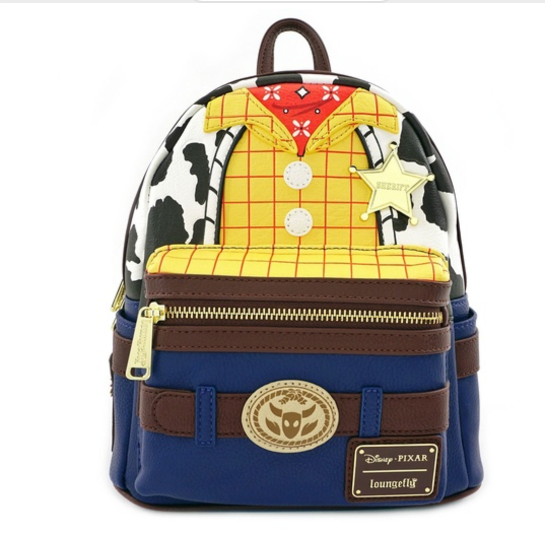 Loungefly Pixar Toy Story Woody Cosplay Mini Backpack