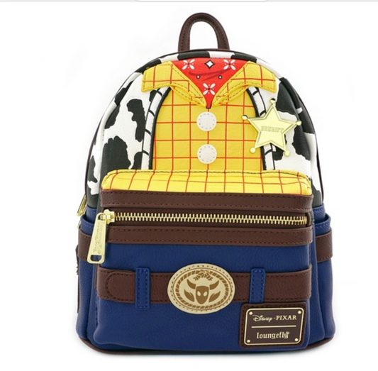 Loungefly Pixar Toy Story Woody Cosplay Mini Backpack