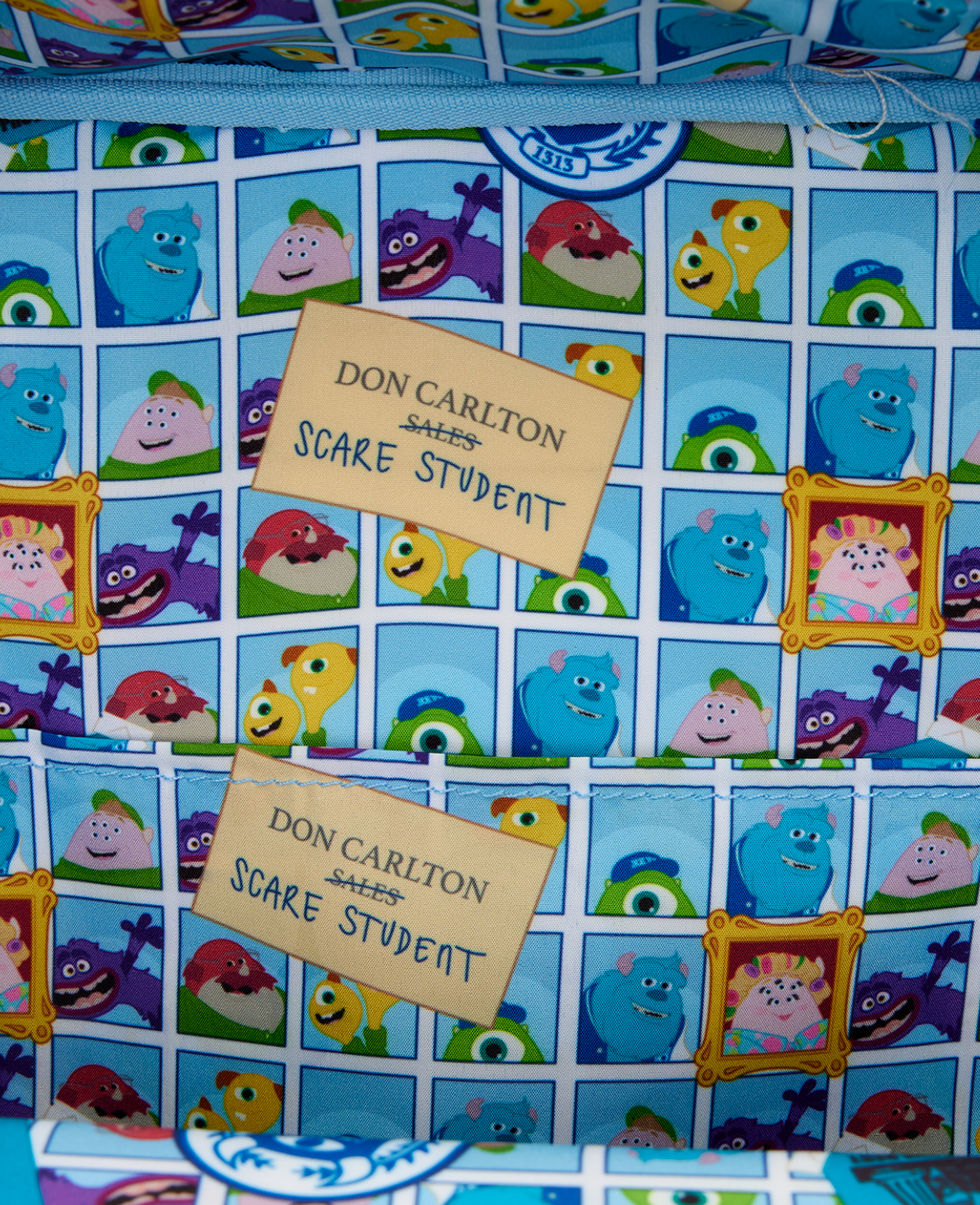 Loungefly Pixar Monsters Inc University Oozma Kappa House Figural Mini Backpack