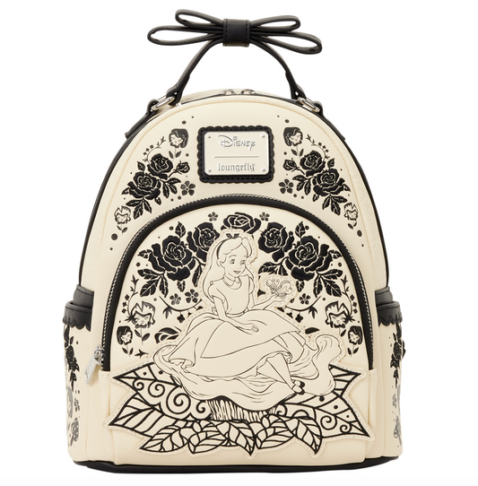 Loungefly Disney Alice in Wonderland Floral Mini Backpack