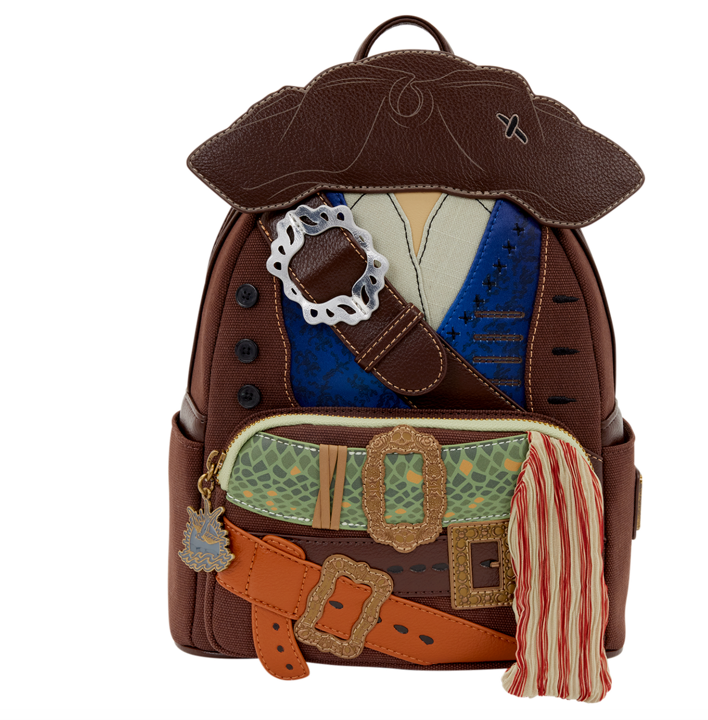 Loungefly Disney Pirates of the Caribbean Jack Sparrow Cosplay Mini Backpack