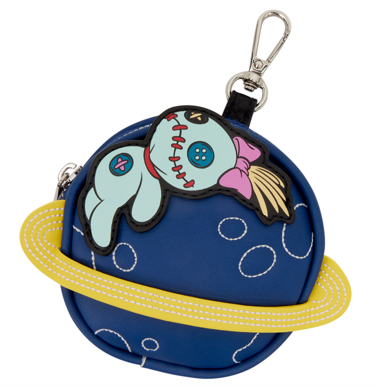 Loungefly Disney Lilo & Stitch Space Adventure Glow Tote Crossbody Bag with Coin Bag