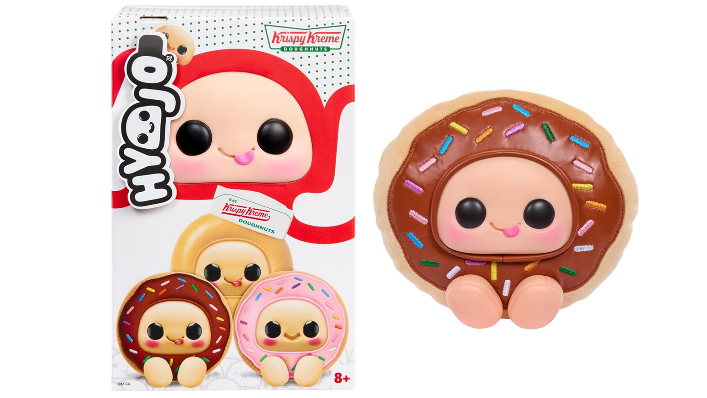 Hyojo Krispy Kreme Doughnuts Series, Blind Box Collectible Plush, Limited Edition