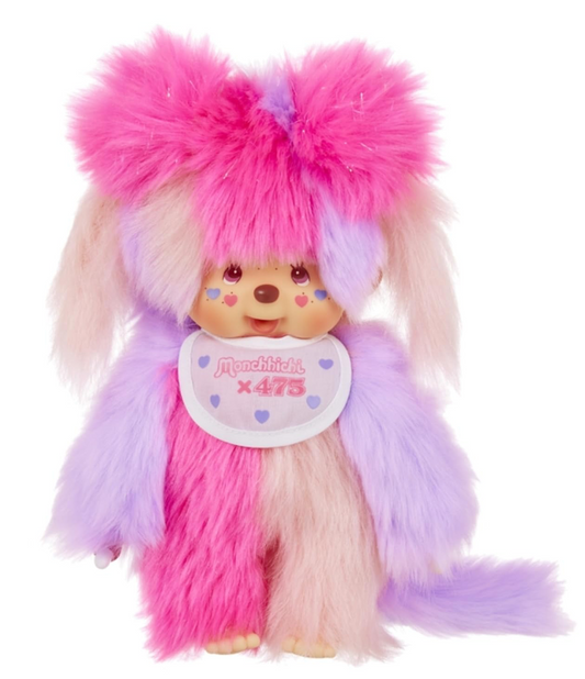 MONCHHICHI X 475 Shinako Harajuku Chimutan Plush Doll PINK 247530
