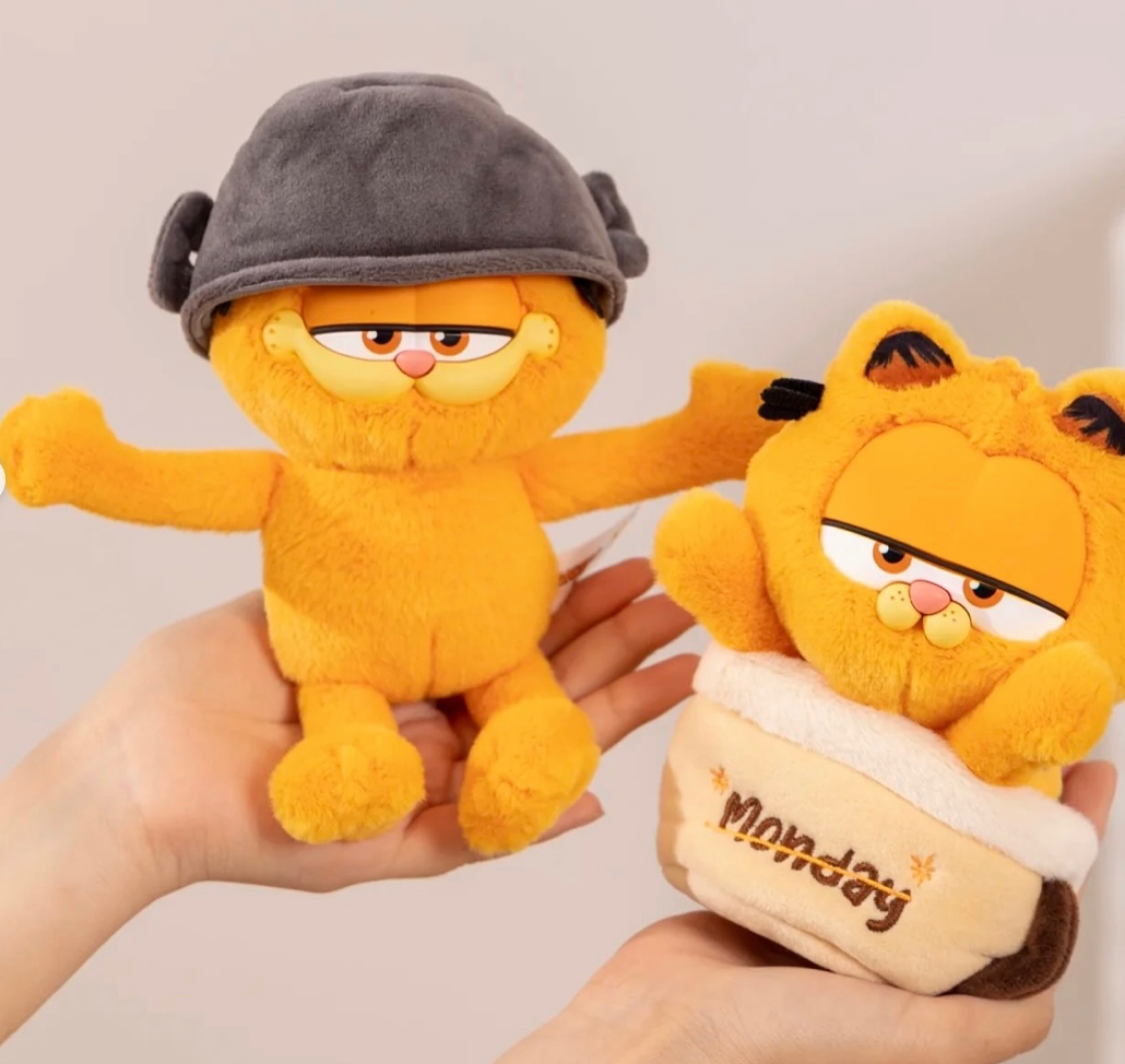 Garfield working week Plush toy Blind Box