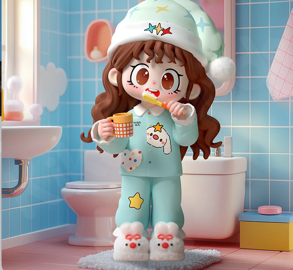 Drama Van Milay Daily Times Series blind box collectible figure mystery toy styled photo
