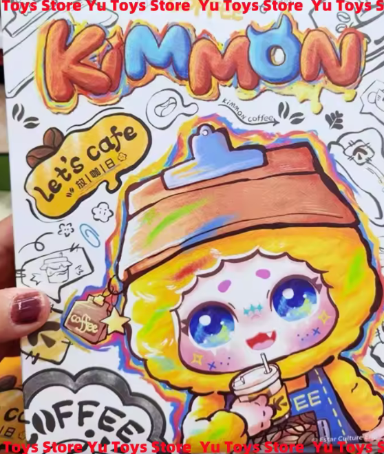 Kimmon Lets Café plush blind box collectible kawaii toy gift idea