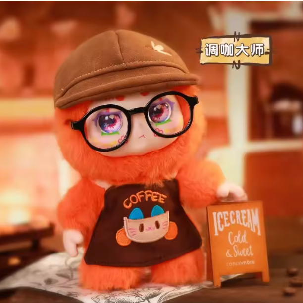 Kimmon Lets Café plush blind box mystery collectible toy styled photo